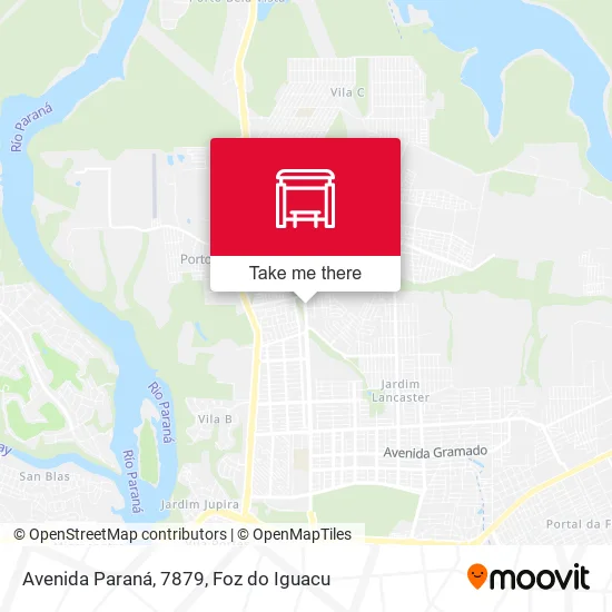 Avenida Paraná, 7879 map