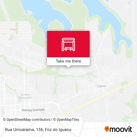 Rua Umuarama, 156 map