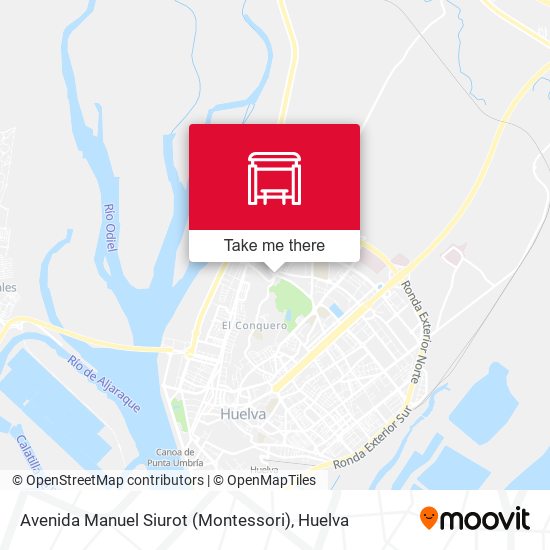 Avenida Manuel Siurot (Montessori) map