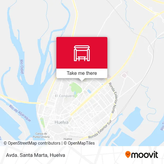 mapa Avda. Santa Marta