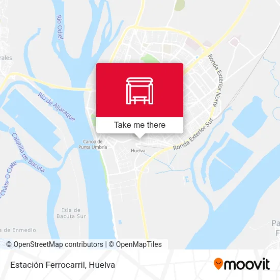 Estación Ferrocarril map