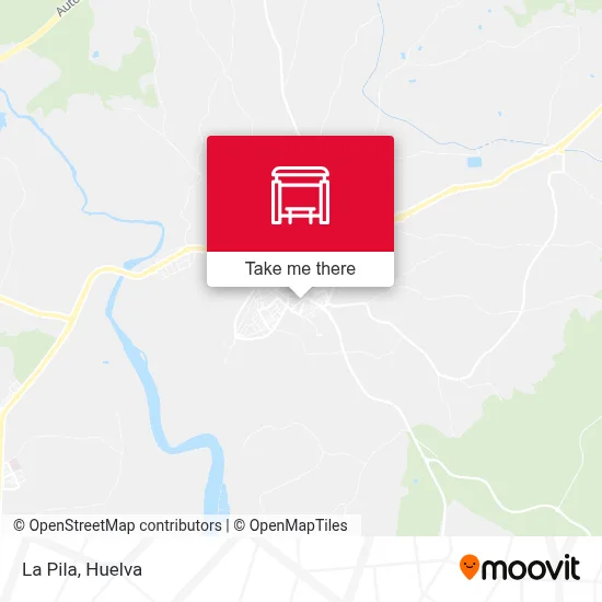 La Pila map