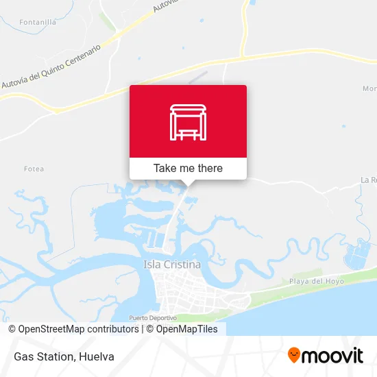 Gasolinera map