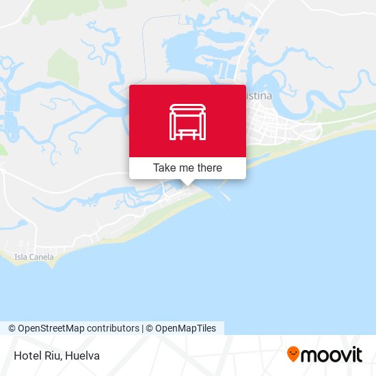 Hotel Riu map