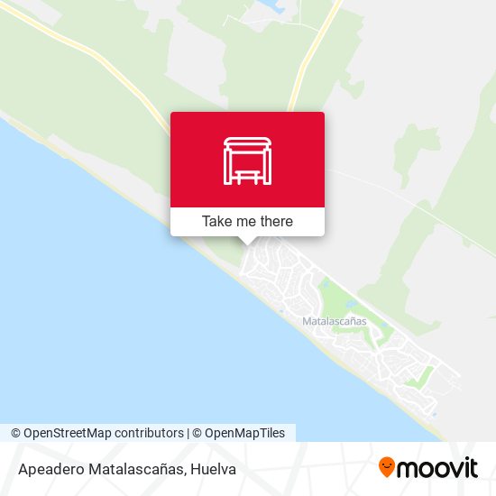 Apeadero Matalascañas map