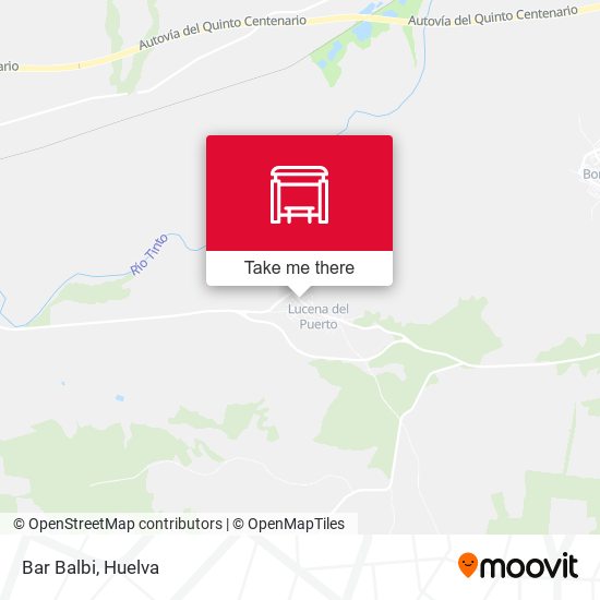 Bar Balbi map