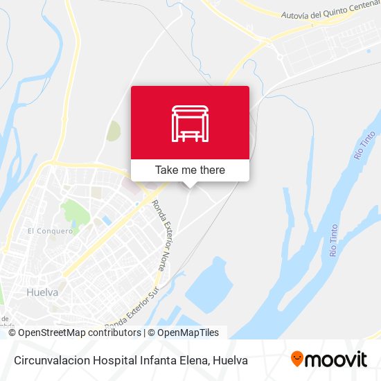 Circunvalacion Hospital Infanta Elena map