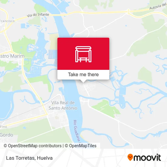 Las Torretas map