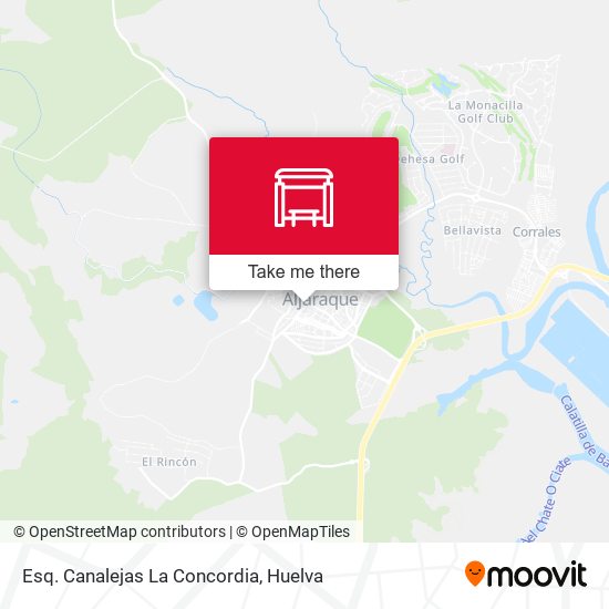Esq. Canalejas La Concordia map