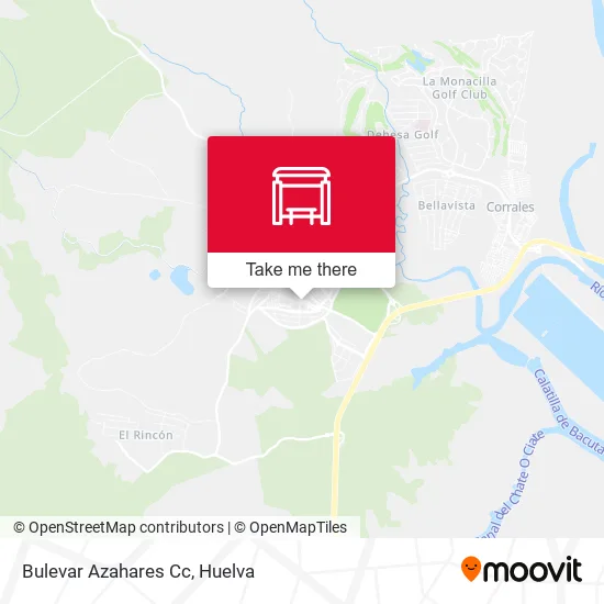 Bulevar Azahares Cc map