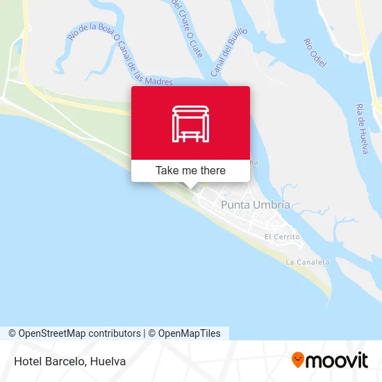 Hotel Barcelo map