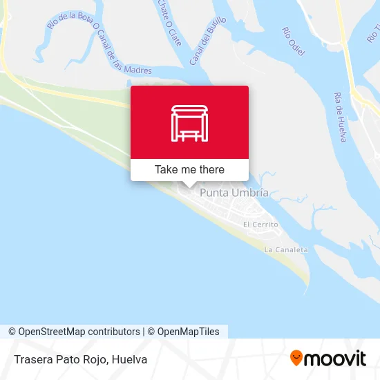 Trasera Pato Rojo map