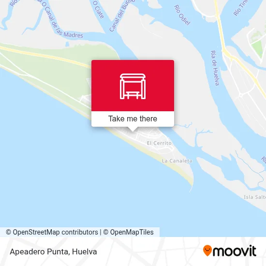 Apeadero Punta map