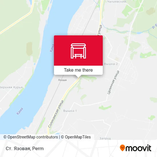 Ст.  Язовая map