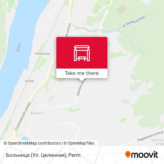 Больница (Ул. Целинная) map