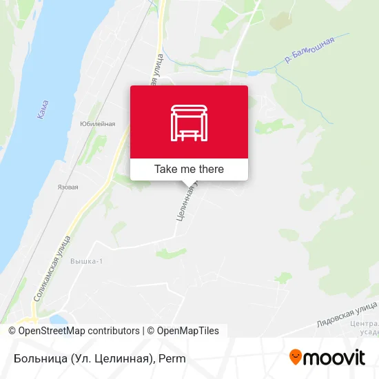 Больница (Ул. Целинная) map