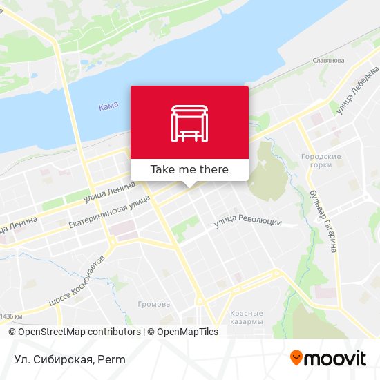 Ул. Сибирская map