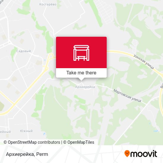 Архиерейка map