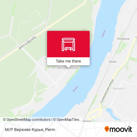 М/Р Верхняя Курья map