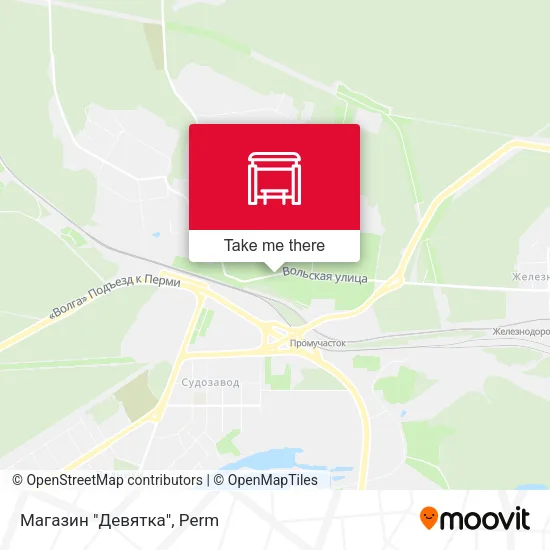 Магазин "Девятка" map