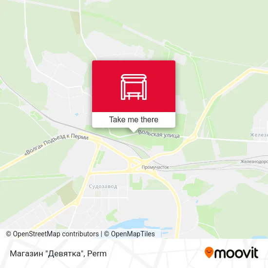 Магазин "Девятка" map