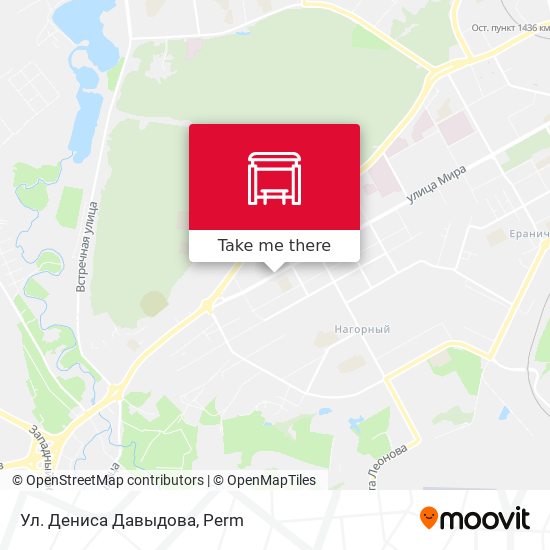 Ул. Дениса Давыдова map