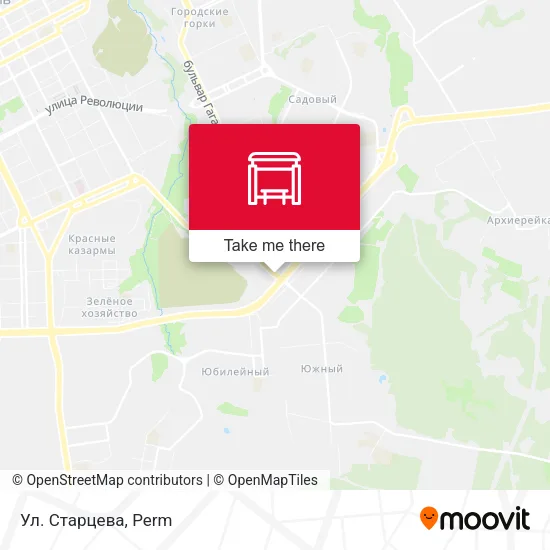 Ул. Старцева map