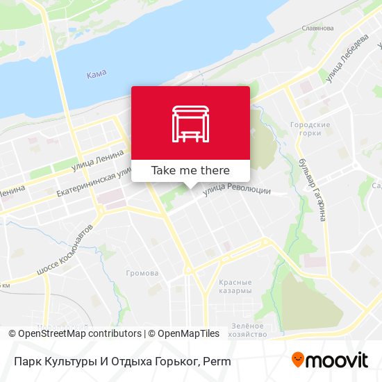 Парк Культуры И Отдыха Горьког map