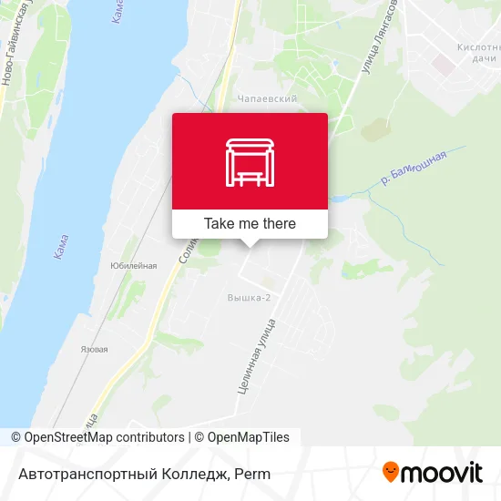Автотранспортный Колледж map