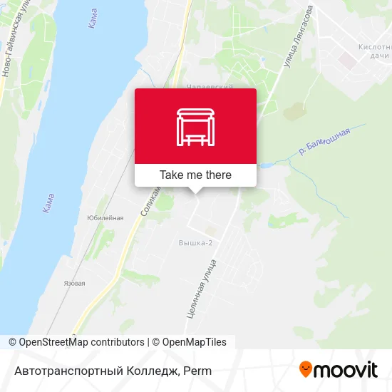 Автотранспортный Колледж map