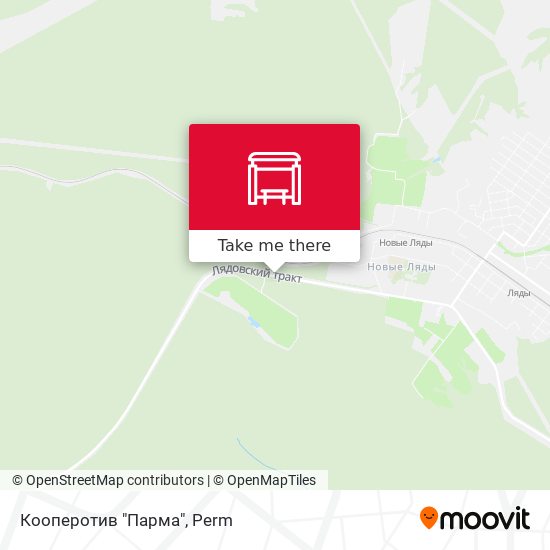 Кооперотив "Парма" map