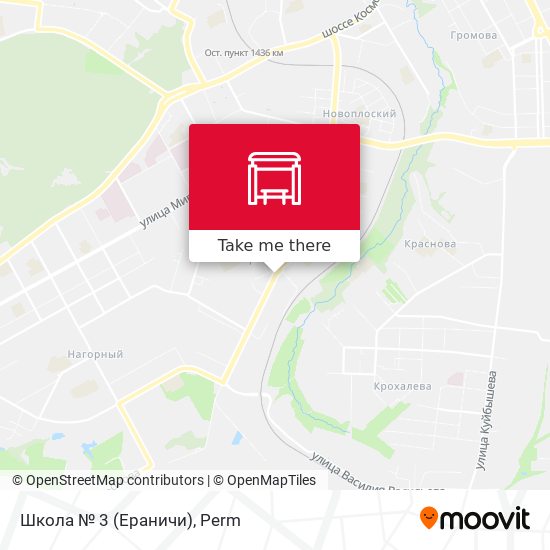 Школа № 3 (Ераничи) map