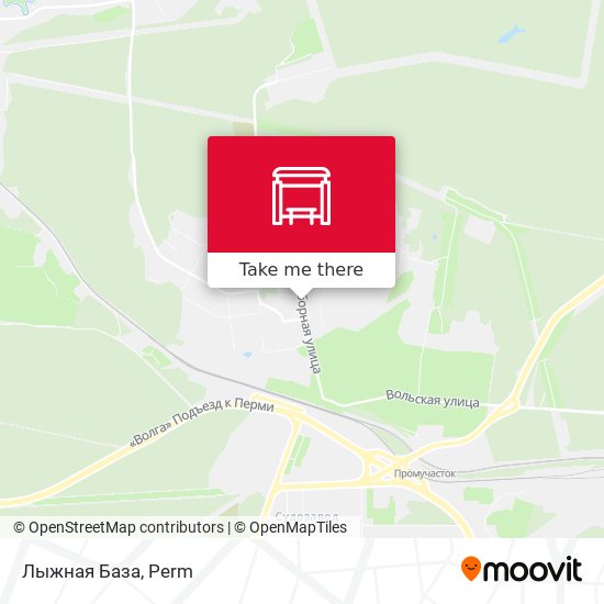 Лыжная База map