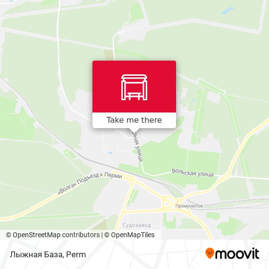 Лыжная База map