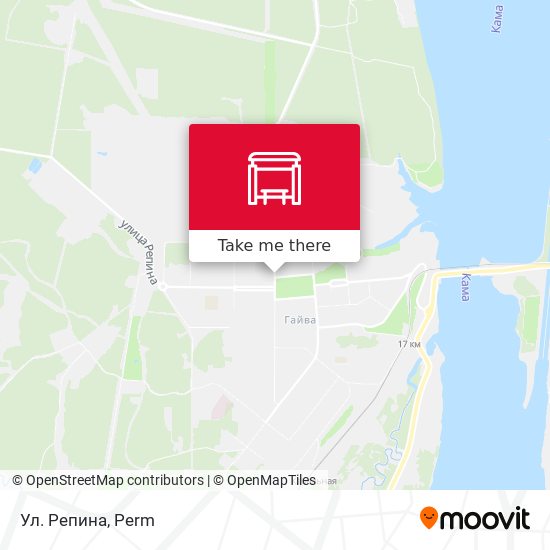 Ул. Репина map