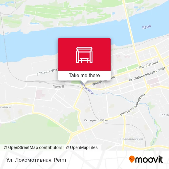 Ул. Локомотивная map