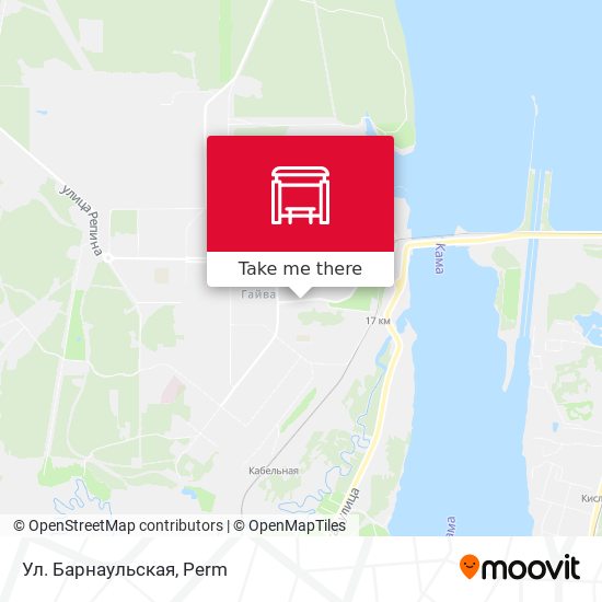 Ул. Барнаульская map