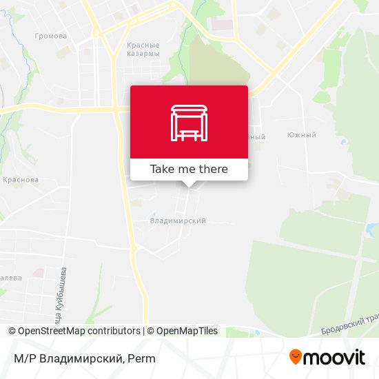 М/Р Владимирский map