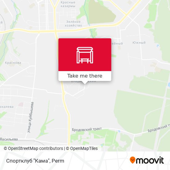 Спортклуб "Кама" map