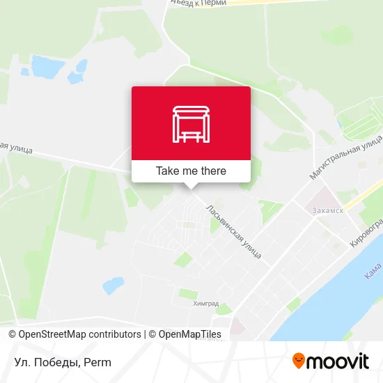 Ул. Победы map