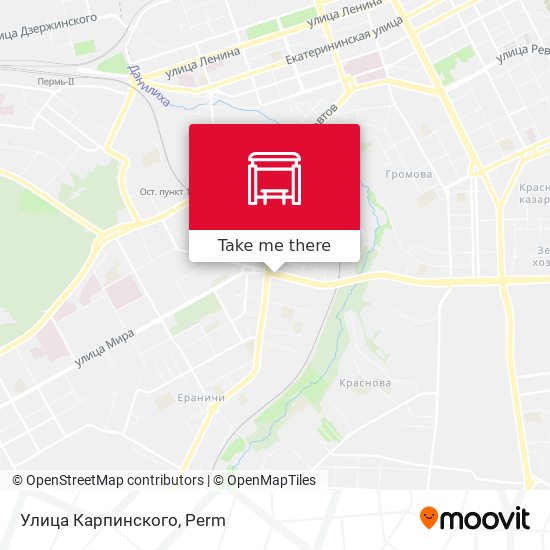 Улица Карпинского map