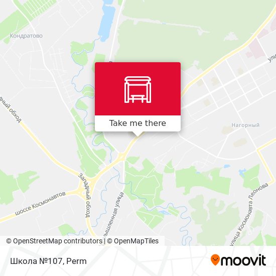 Школа №107 map