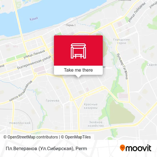 Пл.Ветеранов (Ул.Сибирская) map