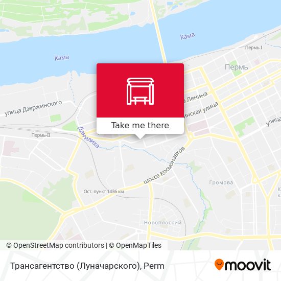 Трансагентство (Луначарского) map