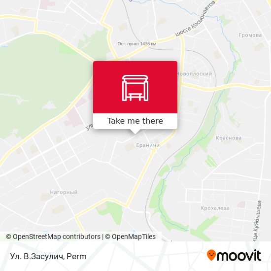 Ул. В.Засулич map