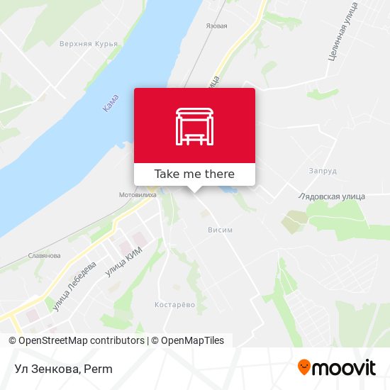 Ул Зенкова map