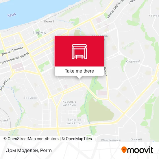 Дом Моделей map
