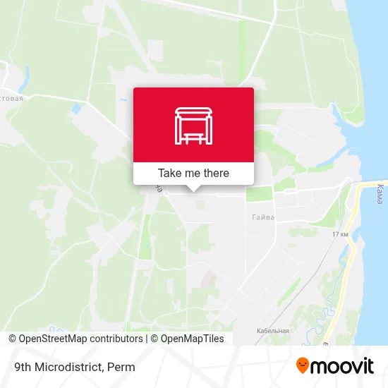 9th Microdistrict map