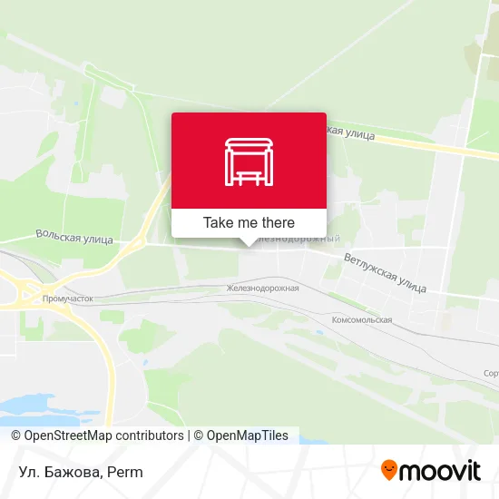 Ул. Бажова map