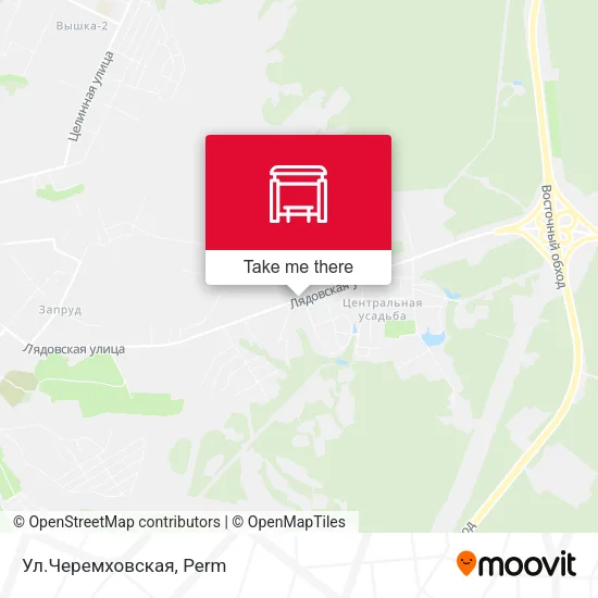 Ул.Черемховская map